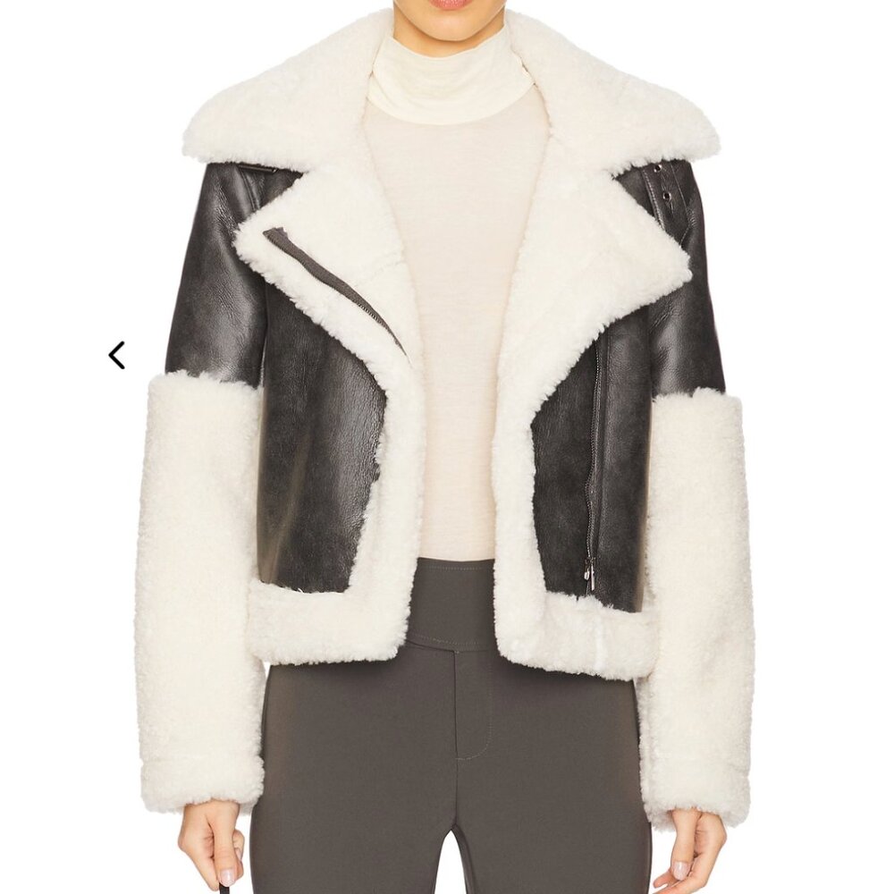 REVOLVE Superdown Faux Fux Jacket